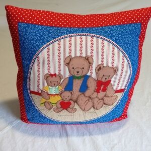 Teddy Bear Decorative Pillow